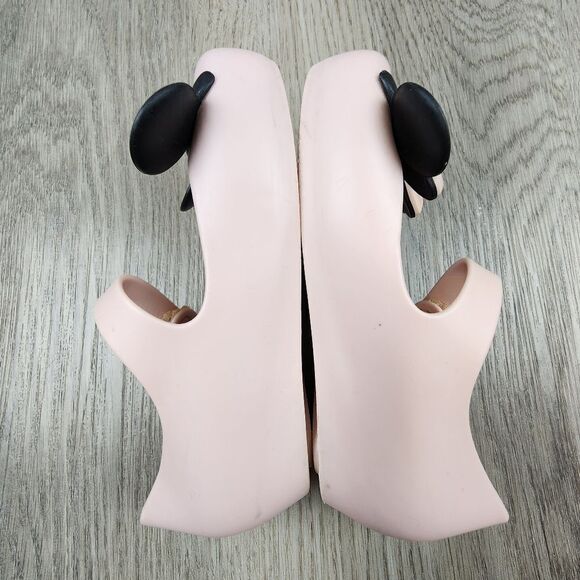 Mini Melissa Minnie and Mickey Shoes size 8 - Picture 4 of 9